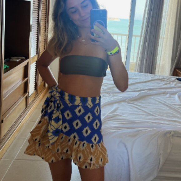 NWT Zara Printed Sarong Skirt - Picture 4 of 7